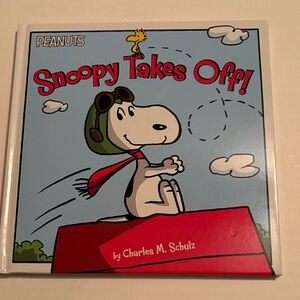Snoopy Takes Off Hardcover Book (2015)